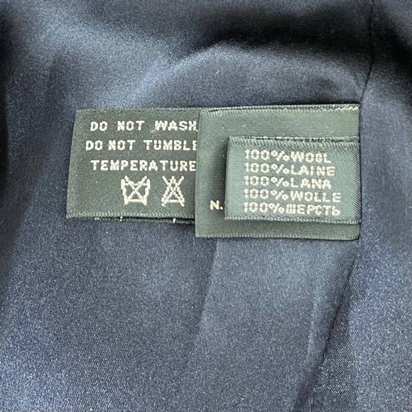 Ralph Lauren Black Label Blazer Women’s Size 8 Blue 100% Wool USA Made. - Picture 10 of 10